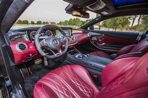 Discover The Mercedes S63 AMG Cabriolet Interior