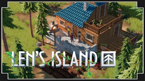 Len's Island - (Open World Base Building Game) - YouTube