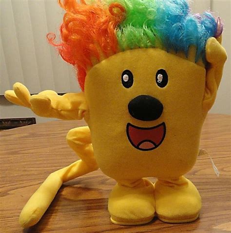 Wow Wow Wubbzy Dancing Singing Spinning Clown Disco Plush Toy Fisher Price Works | Plush toy ...