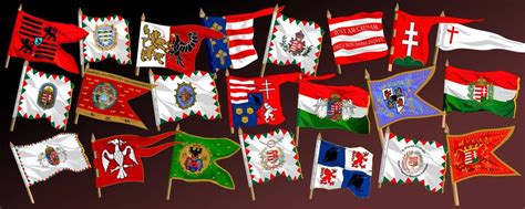 The Hungarian Flag and Coat of Arms through the Ages