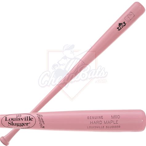 2012 Louisville Slugger Pink Maple Wood Baseball Bat - HM110PK