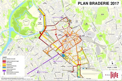 Map Braderie de Lille 2017 - Flea Market InsidersFlea Market Insiders