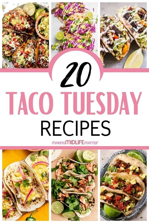 20 Tasty Taco Tuesday Recipes in 2021 | Taco tuesday recipes, Recipes ...