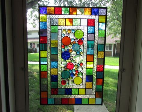 Stained Glass Panel - Etsy