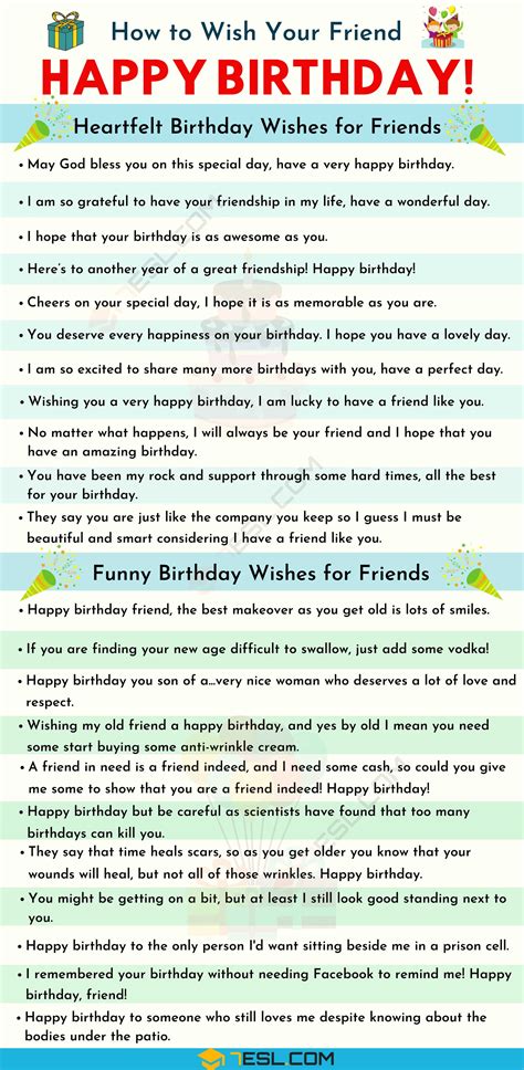 Birthday Wishes: 500+ Meaningful Happy Birthday Messages for Everyone • 7ESL