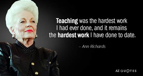 50 QUOTES BY ANN RICHARDS [PAGE - 2] | A-Z Quotes