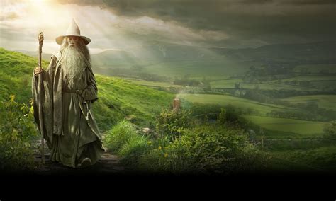 The Hobbit: An Unexpected Journey. Gandalf Wallpaper (c) Warner Bros et al. – thetolkienist.com