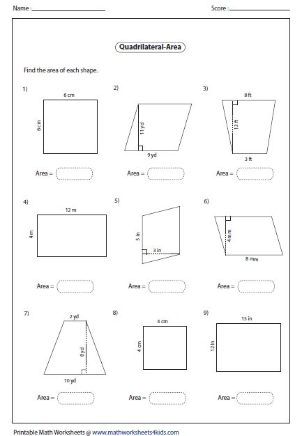 geometry teaching resources printable geometry resources - 35 properties of quadrilateral ...