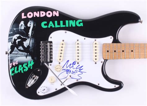 Mick Jones Signed "The Clash" Fender 39" Electric Guitar (JSA Hologram ...