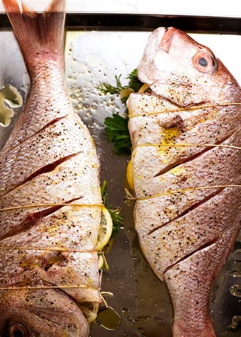 Baked Whole Sheepshead Fish Recipe | Dandk Organizer