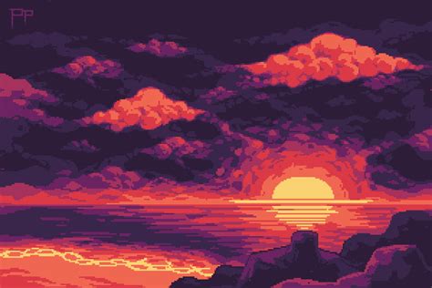 Sunset Beach @ PixelJoint.com