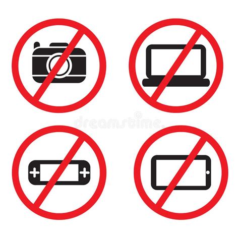 Electronic Devices Forbidden Stock Illustrations – 163 Electronic Devices Forbidden Stock ...