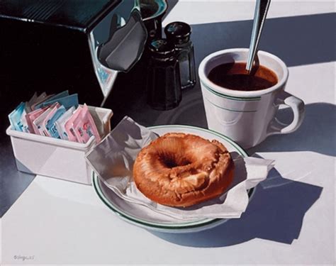 Coffee and Donut, 2005 - Ralph Goings - WikiArt.org