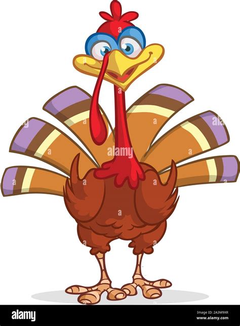 Turkey Football Player Cartoon Clipart