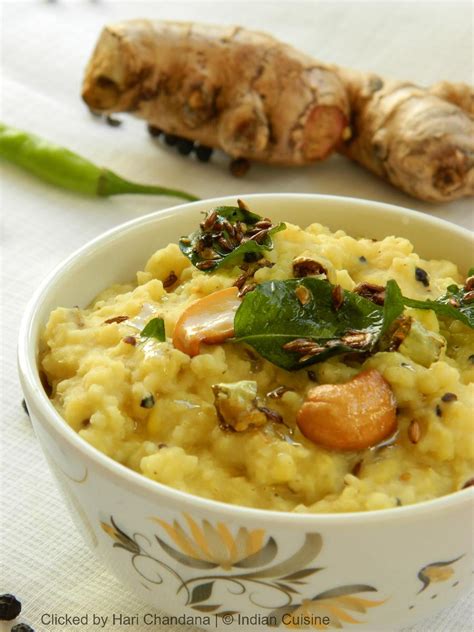 Foxtail Millet Pongal ~ Healthy Diet Plan Recipes - Blend with Spices