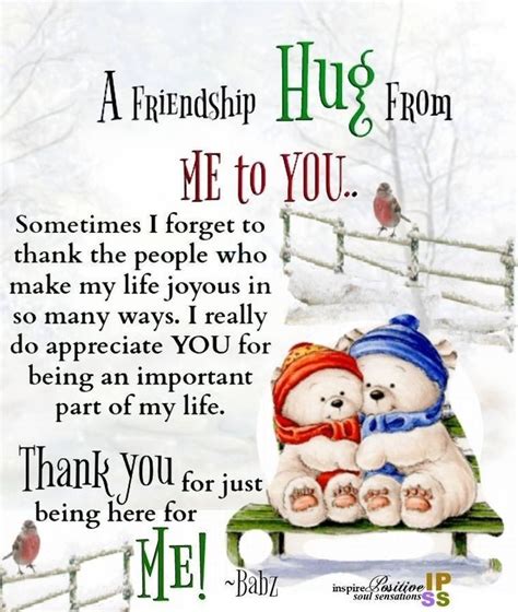 Pin by Mrsb on hello friends sending hugs and love (With images ...