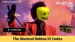 The Weeknd Roblox ID Codes [2024] - Game Specifications