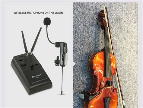 Hot Violin Professional Wireless Microphone Baomic bm 5 S3 violin ...