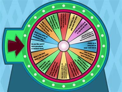 Wheel of random country flags - Teaching resources