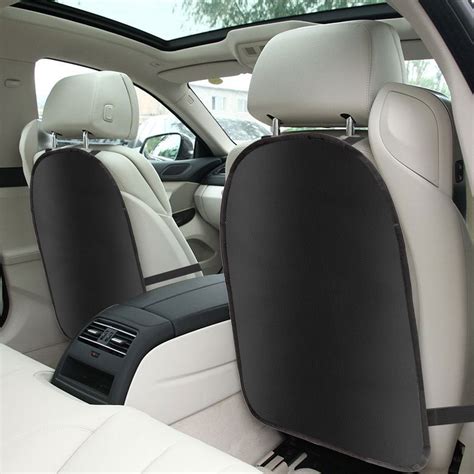 TSV Kick Mats 2PCS, Car Seat Protector Mat Best Waterproof Protection ...