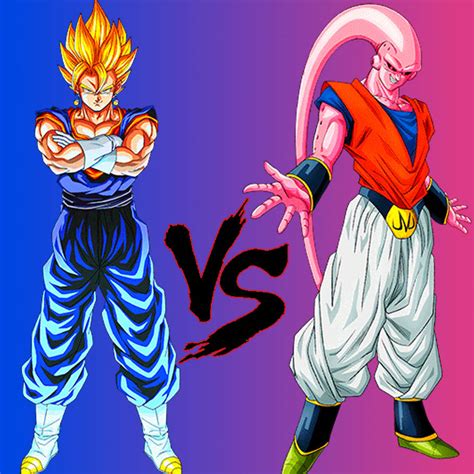 Wallpaper DBZ-Fight Vegetto vs Majin Buu by MajinArtBook on DeviantArt