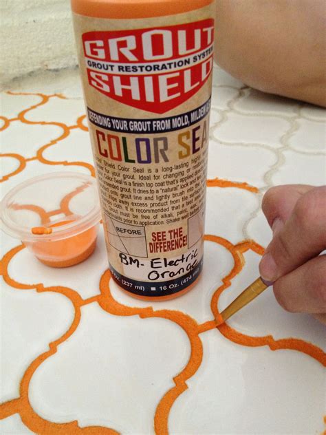 groutshield - Colored Grout sealer | Grout stain, Coloured grout, Grout ...