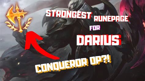 BEST RUNES FOR DARIUS! THE ONLY RUNE GUIDE YOU NEED[READ UPDATE]! - YouTube