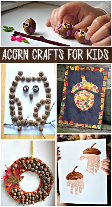 My Favorite DIY Acorn Crafts - Crafty Morning | Acorn crafts, Fall crafts for kids, Fun fall crafts