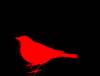 Pink Bird Silhouette Clip Art at Clker.com - vector clip art online, royalty free & public domain