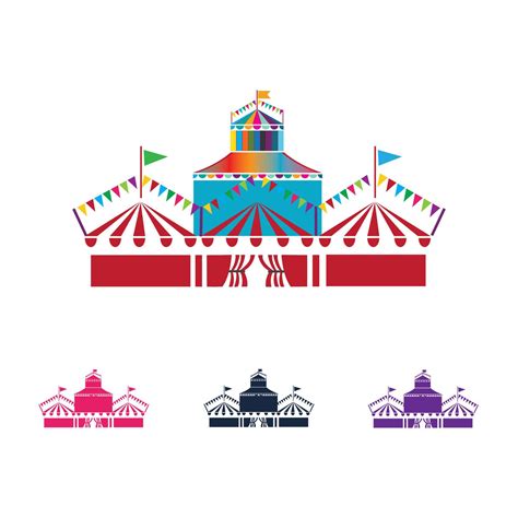 circus logo vector 5894546 Vector Art at Vecteezy