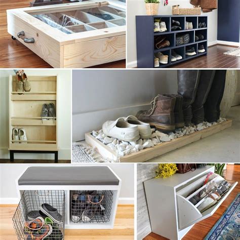 25 Brilliant DIY Shoe Storage Ideas For Your Home - Anika's DIY Life