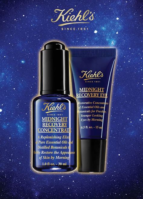 Review | Kiehl’s Midnight Recovery Concentrate and Kiehl’s Midnight Recovery Eye | Makeup Stash!