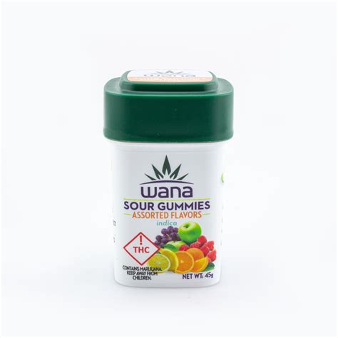 Wana Sour Gummies | Indica 200mg Med