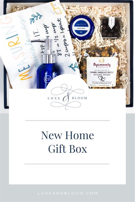 New Home Gift Box | Gifts, Vday gifts, New home gifts