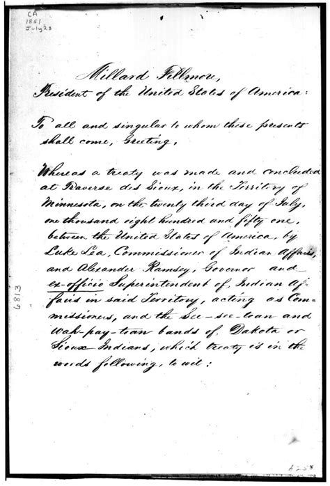 What's in a Treaty Page 1 | The U.S.-Dakota War of 1862