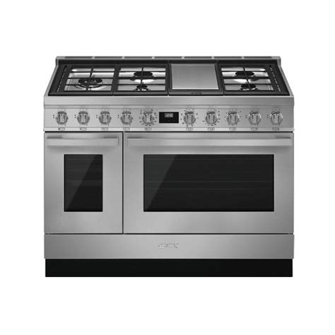 Smeg Estufa a Gas con Horno Eléctrico, 48"/122 cm, Portofino