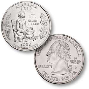 2003 Alabama Quarter