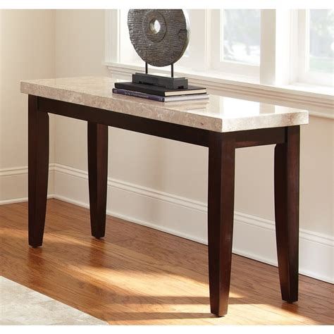 Shop Malone Marble Top Sofa Table by Greyson Living - On Sale - Free ...