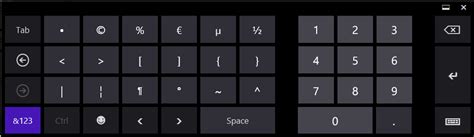 How do I type the backtick / Grave accent character on a (UK) Windows 8 touch keyboard? - Super User