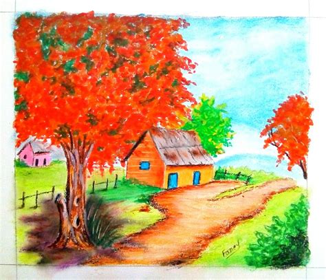 Fancy's Art | Easy Landscape Painting