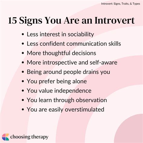 Introvert: Signs, Traits, & Types | ChoosingTherapy.com