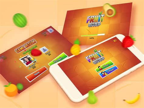 Fruit Chop - Game UI on Behance