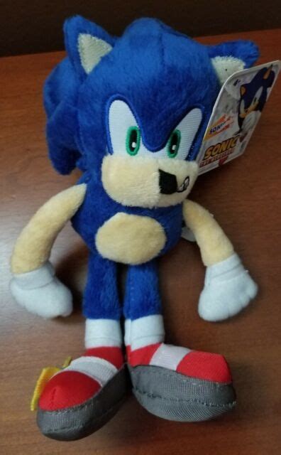 NWT Rare 2005 Jazwares Modern Sonic The Hedgehog Sega Official 10 ...