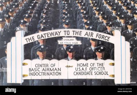 Lackland Air Force Base - Gateway to the Air Force Stock Photo - Alamy