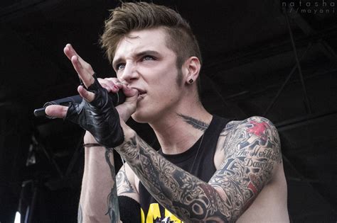 Andy Biersack Tattoos Meanings