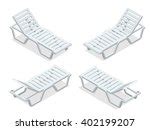 Free Image of white plastic sun loungers chairs | Freebie.Photography
