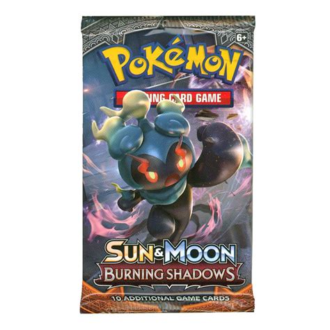 Pokemon Sun & Moon Burning Shadows 10-Card Booster Pack