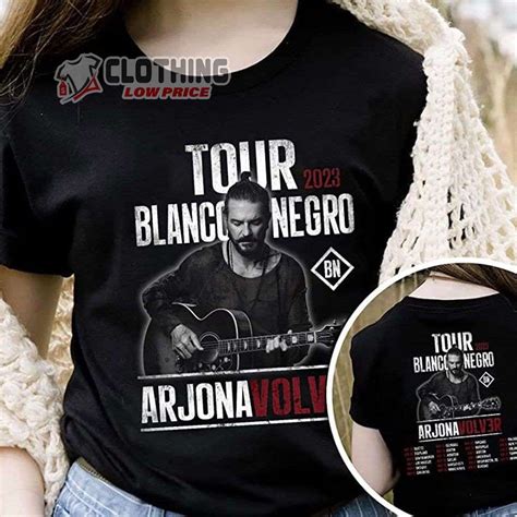 Ricardo Arjona Volver Tour 2023 Setlist Merch, Ricardo Arjona Tour 2023 ...