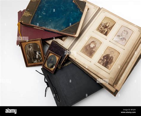 Pile of old photograph albums Stock Photo - Alamy