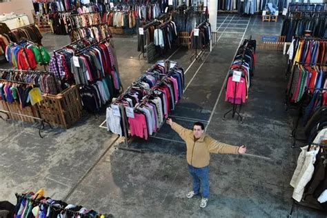 Inside the huge clothing warehouse where you can bag designer goods for ...